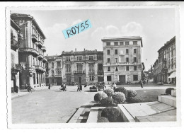 Lombardia-busto Arsizio Piazza Garibaldi Animata Differente Veduta Fine Anni 40 - Busto Arsizio