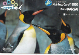 Japan Prepaid Rainbow Card 1000 - Kansai Penguin Penguins - Japan