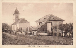 Chevenez L'eglise Et L'ecole - Other & Unclassified