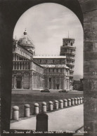 AD240 Pisa - Piazza Del Duomo Veduta Dalla Piazza Manin - Auto Cars Voitures / Viaggiata 1952 - Pisa