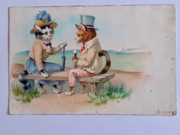 Chats Humanisés. - 1900-1949