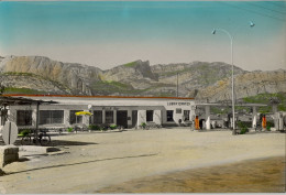 OLIANA , ESTACIÓN DE SERVICIO  , FOTO JANOT Nº 66 , LÉRIDA , T.P. NO CIRCULADA - Lérida