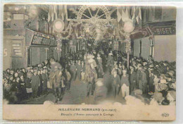 76 - Rouen - Millénaire Normand 1911 - Héraults D'Armes Annonçant Le Cortège - Animée - CPA - Etat Carte Qui Se Décolle  - Rouen