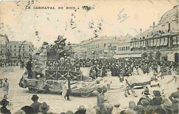 06 - Nice - Carnaval De Nice 1921 - Animée - Char - Oblitération Ronde De 1929 - CPA - Voir Scans Recto-Verso - Cafés, Hoteles, Restaurantes