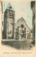 91 - Montlhéry - Eglise Sainte Trinité - Animé - CPA - Voir Scans Recto-Verso - Montlhery