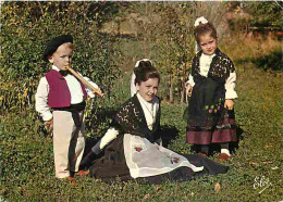 Folklore - Costumes - Lou Foular De Bilonebo - Nos Petits Danseurs Au Repos - Enfants - CPM - Voir Scans Recto-Verso - Costumi