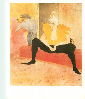Art - Peinture - Henri De Toulouse Lautrec - La Clownesse Assise - CPM - Carte Neuve - Voir Scans Recto-Verso - Malerei & Gemälde