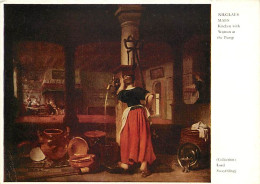 Art - Peinture - Nicolas Maes - Kitchen With Woman At The Pump - Carte Neuve - CPM - Voir Scans Recto-Verso - Malerei & Gemälde