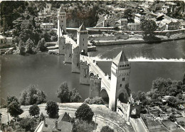 46 - Cahors - Le Pont Valentré Et Le Lot - Carte Dentelée - CPSM Grand Format - Voir Scans Recto-Verso - Cahors