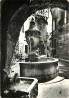 06 - Saint Paul De Vence - La Fontaine - Animée - Carte Dentelée - CPSM Grand Format - Voir Scans Recto-Verso - Saint-Paul