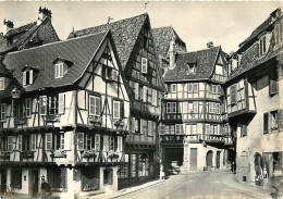 68 - Colmar - Vieilles Maisons Rue Des Marchands - Mention Photographie Véritable - Animée - CPSM Grand Format - Voir Sc - Colmar