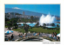 Espagne - Espana - Islas Canarias - Tenerife - Puerto De La Cruz - Jets D'eau - CPM - Voir Scans Recto-Verso - Tenerife