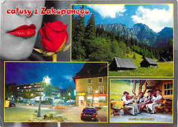 Pologne - Zakopane - Multivues - Automobiles - Folklore - Voir Timbre De Pologne - CPM - Voir Scans Recto-Verso - Polen