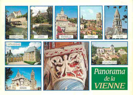 86 - Vienne - Multivues - Flamme Postale De Laval - CPM - Voir Scans Recto-Verso - Other & Unclassified