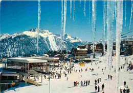 73 - Courchevel - Centre De La Station - Télécabine De La Laze - Au Fond La Dent Du Villard - CPM - Voir Scans Recto-Ver - Courchevel