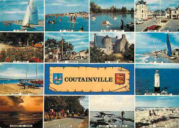 50 - Agon - Coutainville - Multivues - Automobiles - Blasons - Phare - Plage - Carte Neuve - CPM - Voir Scans Recto-Vers - Andere & Zonder Classificatie