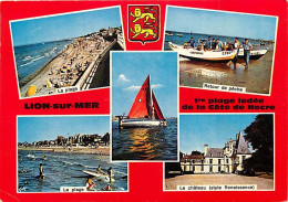 14 - Lion Sur Mer - Multivues - Blasons - CPM - Voir Scans Recto-Verso - Autres & Non Classés