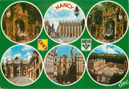 54 - Nancy - Multivues - Blasons - CPM - Voir Scans Recto-Verso - Nancy