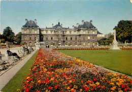 75 - Paris - Le Palais Du Luxembourg - Fleurs - Carte Dentelée - CPSM Grand Format - Voir Scans Recto-Verso - Autres & Non Classés