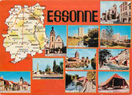 91 - Essonne - Multivues - Carte Géographique - CPM - Voir Scans Recto-Verso - Andere & Zonder Classificatie