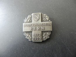 Old Badge Schweiz Suisse Svizzera Switzerland - Turnkreuz Stadtturnverein Bern 1923 - Ohne Zuordnung