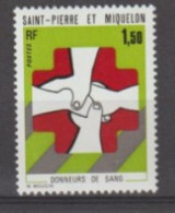 SAINT-PIERRE Et MIQUELON - Donneurs De Sang - Médecine - Maladie - Transfusion - Ongebruikt