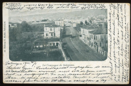 SALONIQUE 1902. Old Postcard With Austrian Post - Grecia