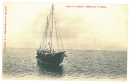 RUS 56 - 23515 Boat On Lake Baikal, Russia - Old Postcard - Unused - Russie