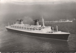 BATEAUX-Compagnie Générale Transatlantique French Line FRANCE Le Plus Long Paquebot Du Monde - FI - Steamers