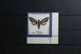 BRD 1603 Postfrisch Als Eckrand Mit Formnummer 1 #UH616 - Sonstige & Ohne Zuordnung