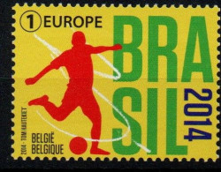 Belgique België Belgium   World Cup 2014 XXX - Unused Stamps