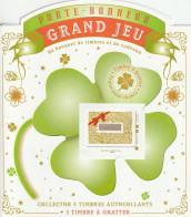 Feuillet Collector Grand Jeu Porte Bonheur France 2015 IDT L V 20gr 6 Timbres Autoadhésifs N°300 - Collectors