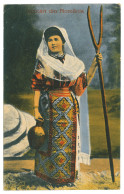 RO 94 - 20436 ETHNIC Woman, Romania - Old Postcard, CENSOR - Used - 1918 - Rumänien