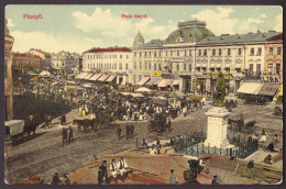 RO 94 - 22911 PLOIESTI, Market, Romania - Old Postcard - Used - 1911 - Roumanie