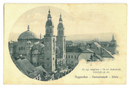 RO 94 - 23728 SIBIU, Church, SIGHISOARA, Romania - Old Postcard, CENSOR - Used - 1916 - Roumanie
