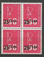 REUNION N° 393 Marianne De Béquet Bloc De 4 NEUF** LUXE SANS CHARNIERE NI TRACE / Hingeless  / MNH - Unused Stamps