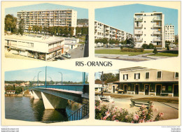 RIS ORANGIS LA GARE ET LES IMMEUBLES - Ris Orangis