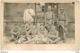 CARTE PHOTO  GROUPE DE  SOLDATS  REGIMENT N°42 - Altri & Non Classificati