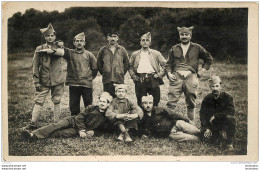 CARTE PHOTO  GROUPE DE  SOLDATS - Altri & Non Classificati