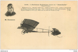 AVIATEUR AUDEMARS PILOTANT UNE DEMOISELLE BAYARD CLEMENT - ....-1914: Vorläufer