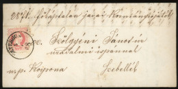 HUNGARY ESZTERGOM 1868. Nice Letter To Selmecbánya - Lettres & Documents