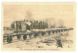 BL 12 - 10042 SMARHON, Belarus, Smorgon, Railway Station - Old Postcard - Unused - Weißrussland