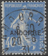 ANDORRE N°11 - Used Stamps