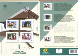 COLLECTOR - Le Cheval Un  Partenaire  - Bloc De 4 Timbres (Lettre Verte) - (C. 67) - Collectors
