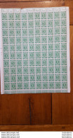 PLANCHE DE 100 TIMBRES DEUTSCHE POST  5 PFENNIG - Other & Unclassified