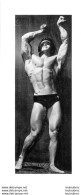 PHOTO HOMME EN MAILLOT DE BAIN CULTURISME CULTURISTE 18 X 8 CM - Sporten