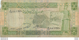 BILLET  SYRIE FIVE SYRIAN POUNDS - Syrie