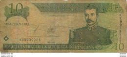 BILLET   REPUBLICA DOMINICANA 10  PESOS - Dominikanische Rep.