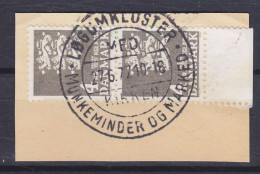 Denmark 1969 Mi. 484, 4.00 Kr Kleines Reichswappen Sonderstempel 'Kirken, Munkeminder Og Marked' LØGUMKLOSTER 1977 Clip - Used Stamps