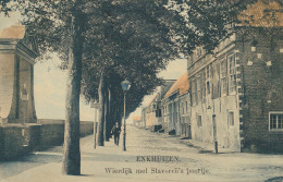 4934 74 Enkhuizen, Wierdijk Met Stavoren's Poortje.  - Enkhuizen